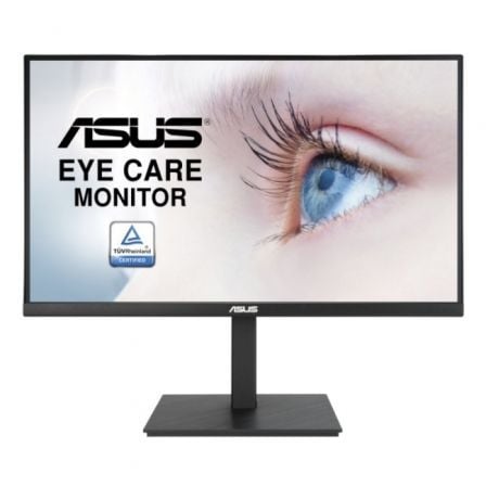 Monitor Profesional Asus VA27AQSB 27"/ WQHD/ Multimedia/ Regulable en altura/ Negro